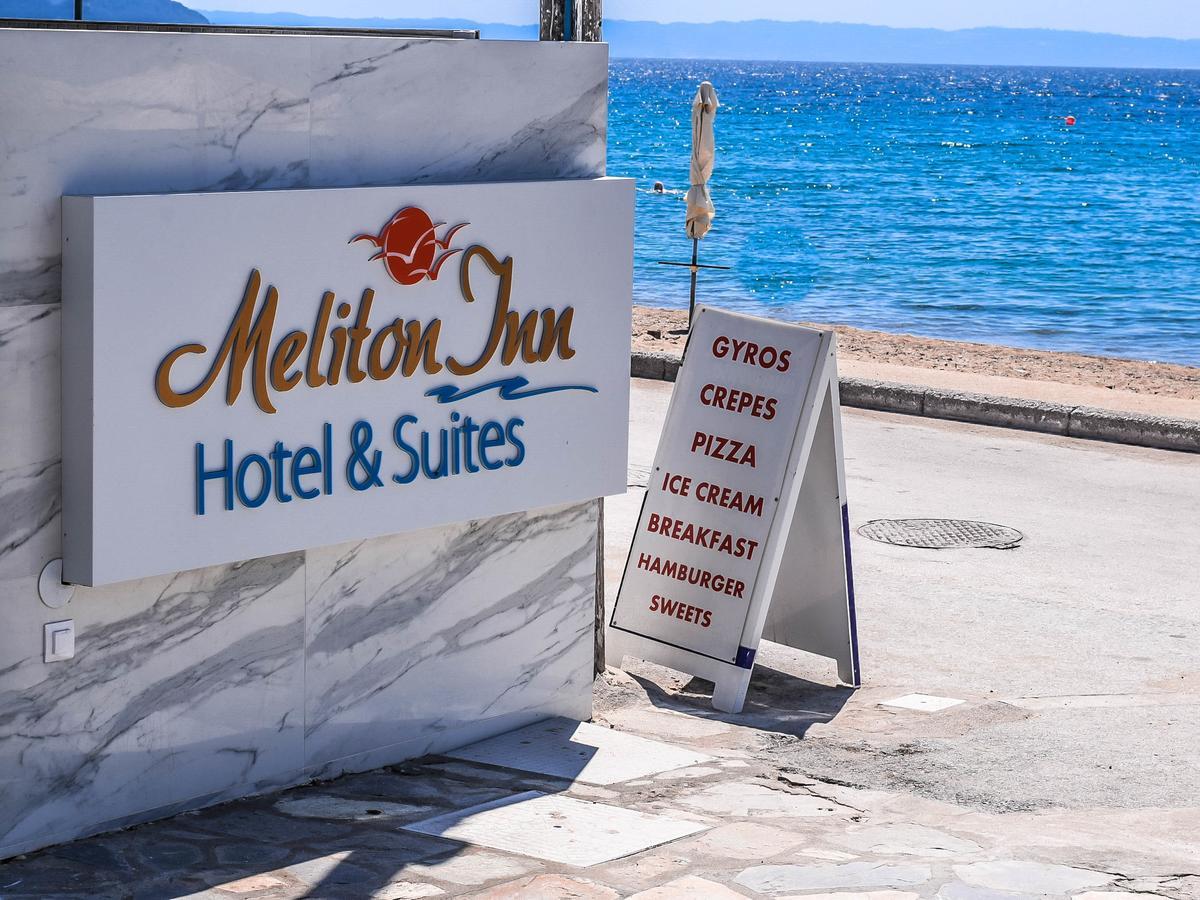 Meliton Inn Hotel&Suites Néos Marmarás Exterior foto